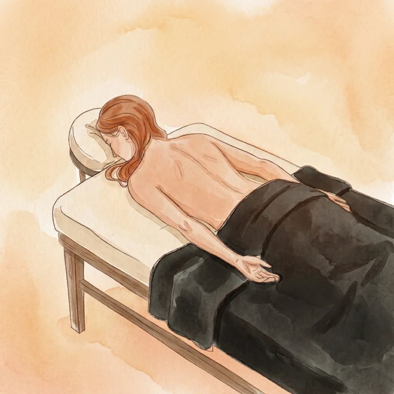 massage du haut du corps